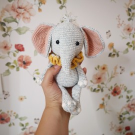 Jumbo l'éléphanteau : Patron Au Crochet PDF